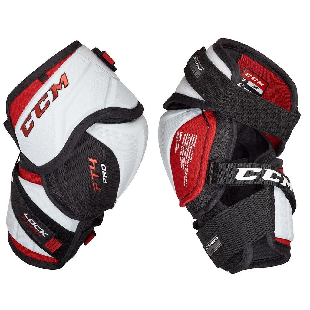CCM Jetspeed FT4 Pro Senior Ice Hockey Elbow Pads 1 CCM Jetspeed FT4 Pro Senior Ice Hockey Elbow Pads