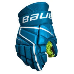 Bauer Vapor 3X Junior Ice Hockey Gloves -Hockey Shop 3X JR FRONT BLU1