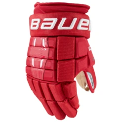Bauer Pro Series Gloves - SENIOR -Hockey Shop Bauer Pro Series Gloves Red