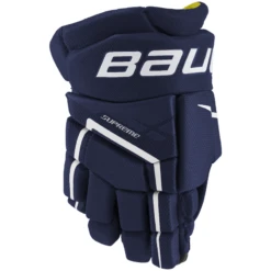 Bauer Supreme UltraSonic Gloves - YOUTH -Hockey Shop Bauer Supreme Ultra Sonic Gloves Youth Navy