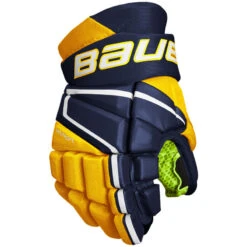 Bauer Vapor 3X Gloves - JUNIOR -Hockey Shop Bauer Vapor 3X Gloves NavyGold JR