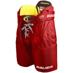 Bauer Supreme Mach Hockey Pants - YOUTH 7 Bauer Supreme Mach Hockey Pants - YOUTH -Hockey Shop BauerSupremeMachPantsYouthRed