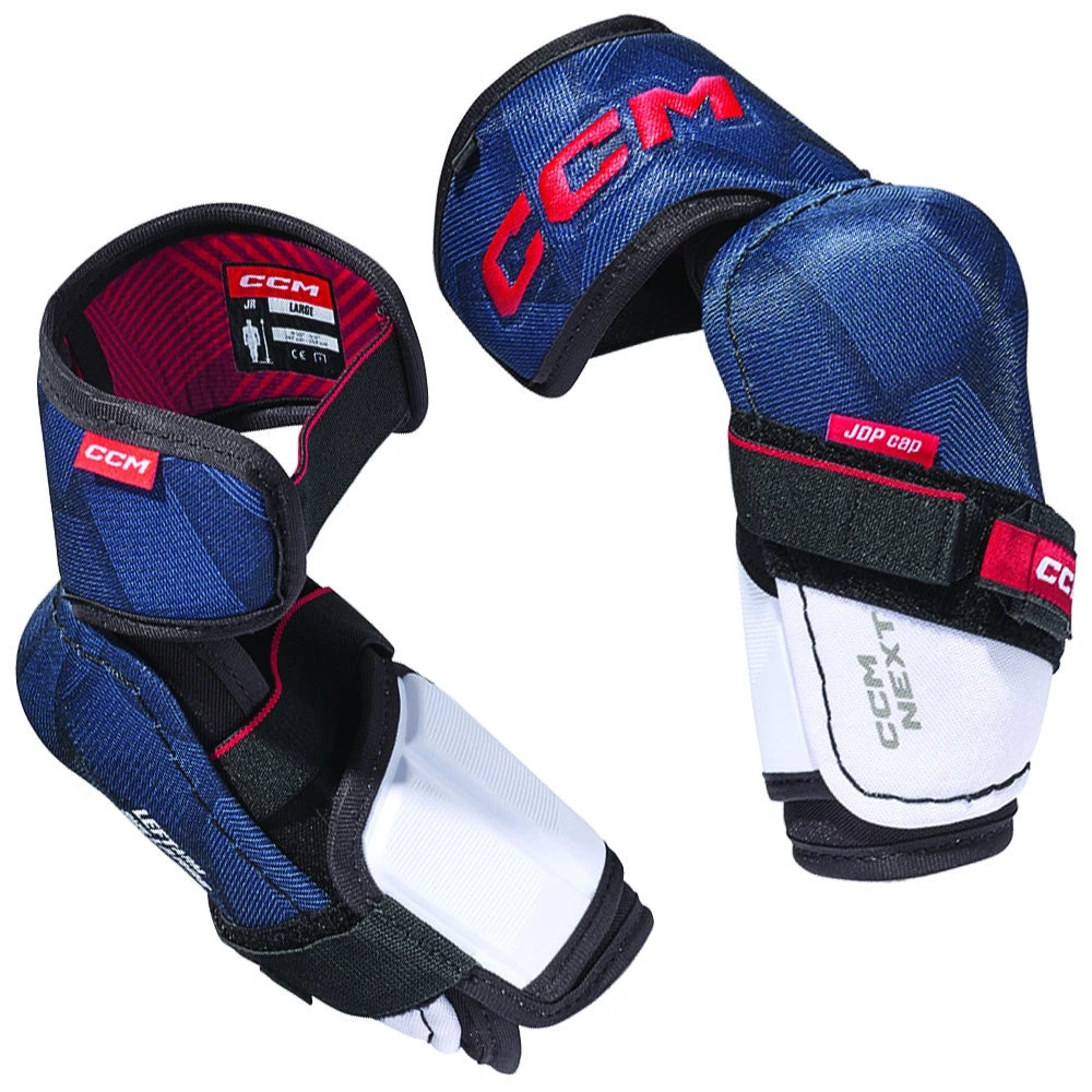 CCM Next Junior Ice Hockey Elbow Pads 1 CCM Next Junior Ice Hockey Elbow Pads