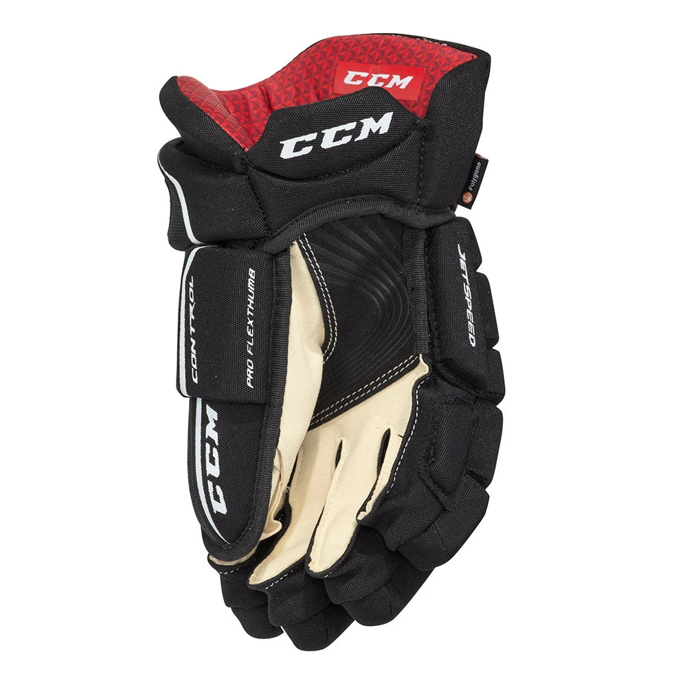 CCM Jetspeed Control 2021 Junior Ice Hockey Gloves 3 CCM Jetspeed Control 2021 Junior Ice Hockey Gloves - Image 3