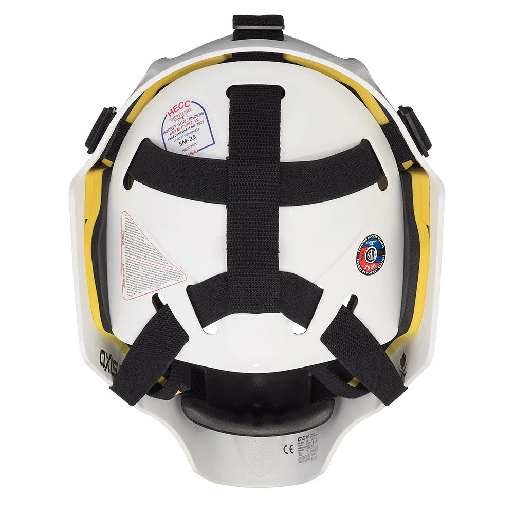 CCM Axis 1.5 Youth Ice Hockey Goalie Mask 3 CCM Axis 1.5 Youth Ice Hockey Goalie Mask - Image 3