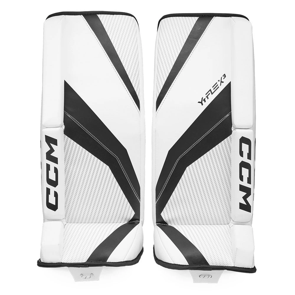 CCM YTFLEX 3 Youth Ice Hockey Goalie Leg Pads 1 CCM YTFLEX 3 Youth Ice Hockey Goalie Leg Pads