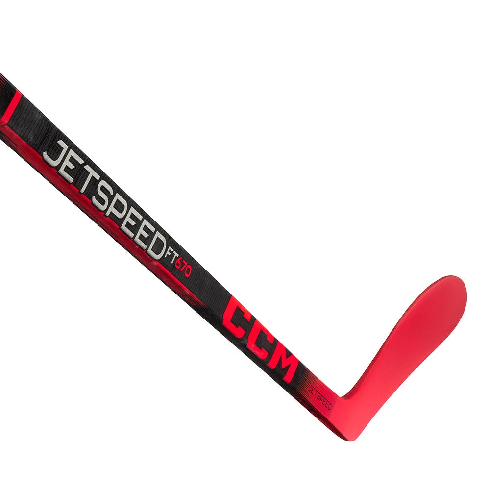 CCM Jetspeed FT670 Junior Ice Hockey Stick 3 CCM Jetspeed FT670 Junior Ice Hockey Stick - Image 3