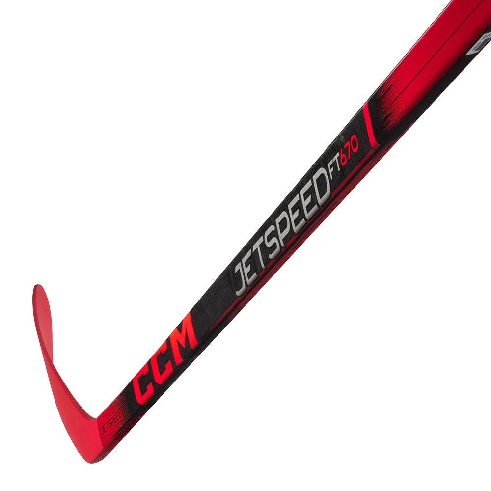 CCM Jetspeed FT670 Junior Ice Hockey Stick 4 CCM Jetspeed FT670 Junior Ice Hockey Stick - Image 4