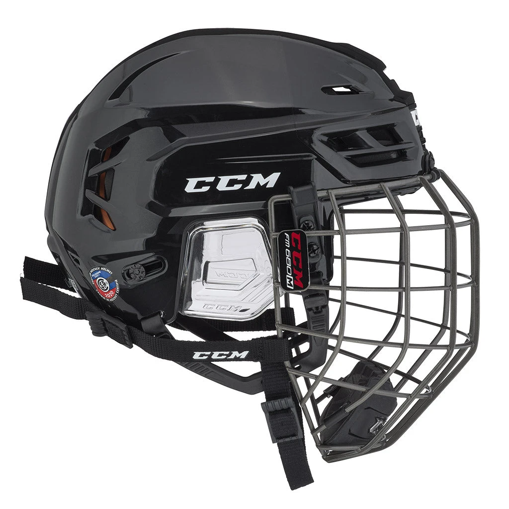 CCM Tacks 710 Senior Hockey Helmet W/ Cage 3 CCM Tacks 710 Senior Hockey Helmet W/ Cage - Image 3