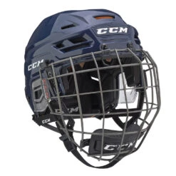 CCM Tacks 710 Senior Hockey Helmet W/ Cage 20 CCM Tacks 710 Senior Hockey Helmet W/ Cage -Hockey Shop HT710C NVY 1