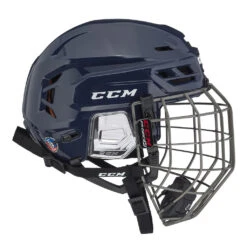 CCM Tacks 710 Senior Hockey Helmet W/ Cage 22 CCM Tacks 710 Senior Hockey Helmet W/ Cage -Hockey Shop HT710C NVY 3