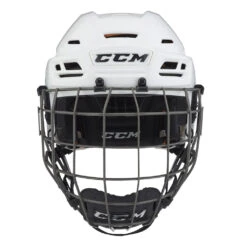 CCM Tacks 710 Senior Hockey Helmet W/ Cage 26 CCM Tacks 710 Senior Hockey Helmet W/ Cage -Hockey Shop HT710C WHT 2