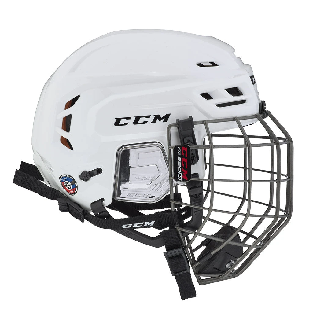 CCM Tacks 710 Senior Hockey Helmet W/ Cage 13 CCM Tacks 710 Senior Hockey Helmet W/ Cage - Image 13