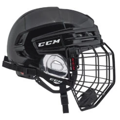 CCM Tacks 910 Hockey Helmet With Cage -Hockey Shop HT910C BLK 3