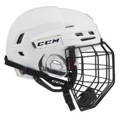 CCM Tacks 910 Hockey Helmet With Cage -Hockey Shop HT910C WHT 3