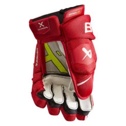 Bauer Vapor HyperLite Junior Ice Hockey Gloves -Hockey Shop HYPERLITE JR PALM RED1