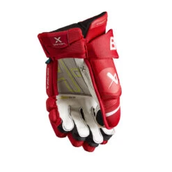 Bauer Vapor HyperLite Senior Ice Hockey Gloves -Hockey Shop HYPERLITE SR PALM RED2