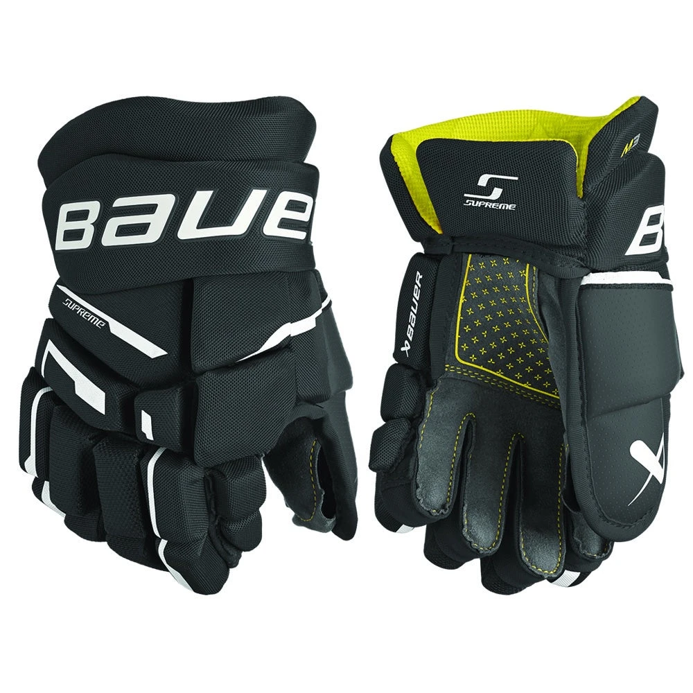 Bauer Supreme M3 Junior Ice Hockey Gloves 1 Bauer Supreme M3 Junior Ice Hockey Gloves