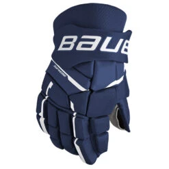 Bauer Supreme M3 Senior Ice Hockey Gloves -Hockey Shop M3 SR FRONT NAVY