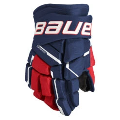 Bauer Supreme M5 Pro Junior Ice Hockey Gloves 24 Bauer Supreme M5 Pro Junior Ice Hockey Gloves -Hockey Shop M5PRO JR FRONT NRW
