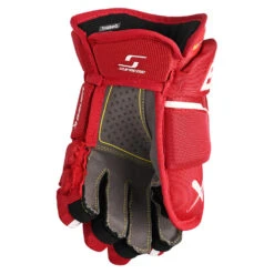 Bauer Supreme M5 Pro Junior Ice Hockey Gloves 19 Bauer Supreme M5 Pro Junior Ice Hockey Gloves -Hockey Shop M5PRO JR PALM RED