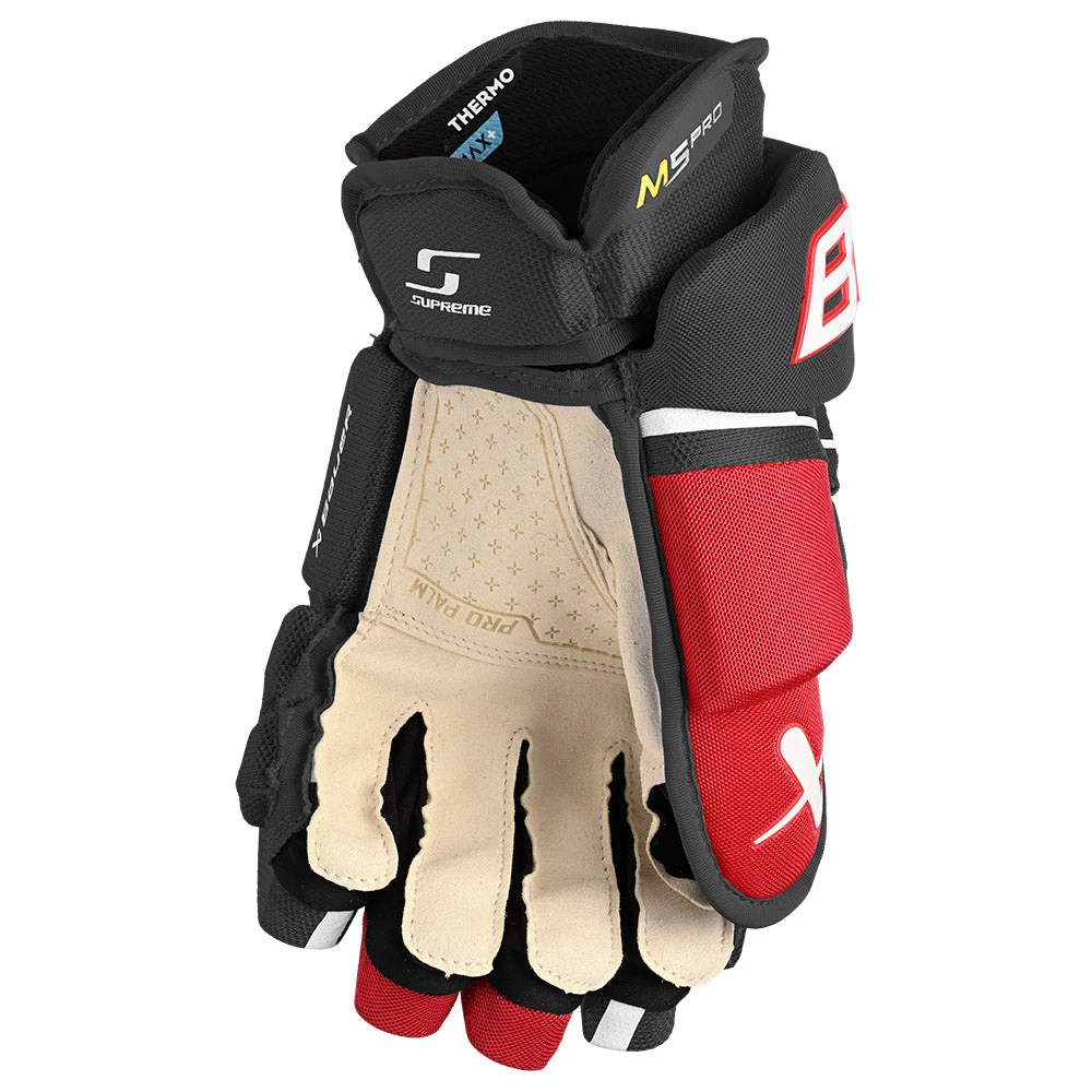 Bauer Supreme M5 Pro Senior Ice Hockey Gloves 6 Bauer Supreme M5 Pro Senior Ice Hockey Gloves - Image 6