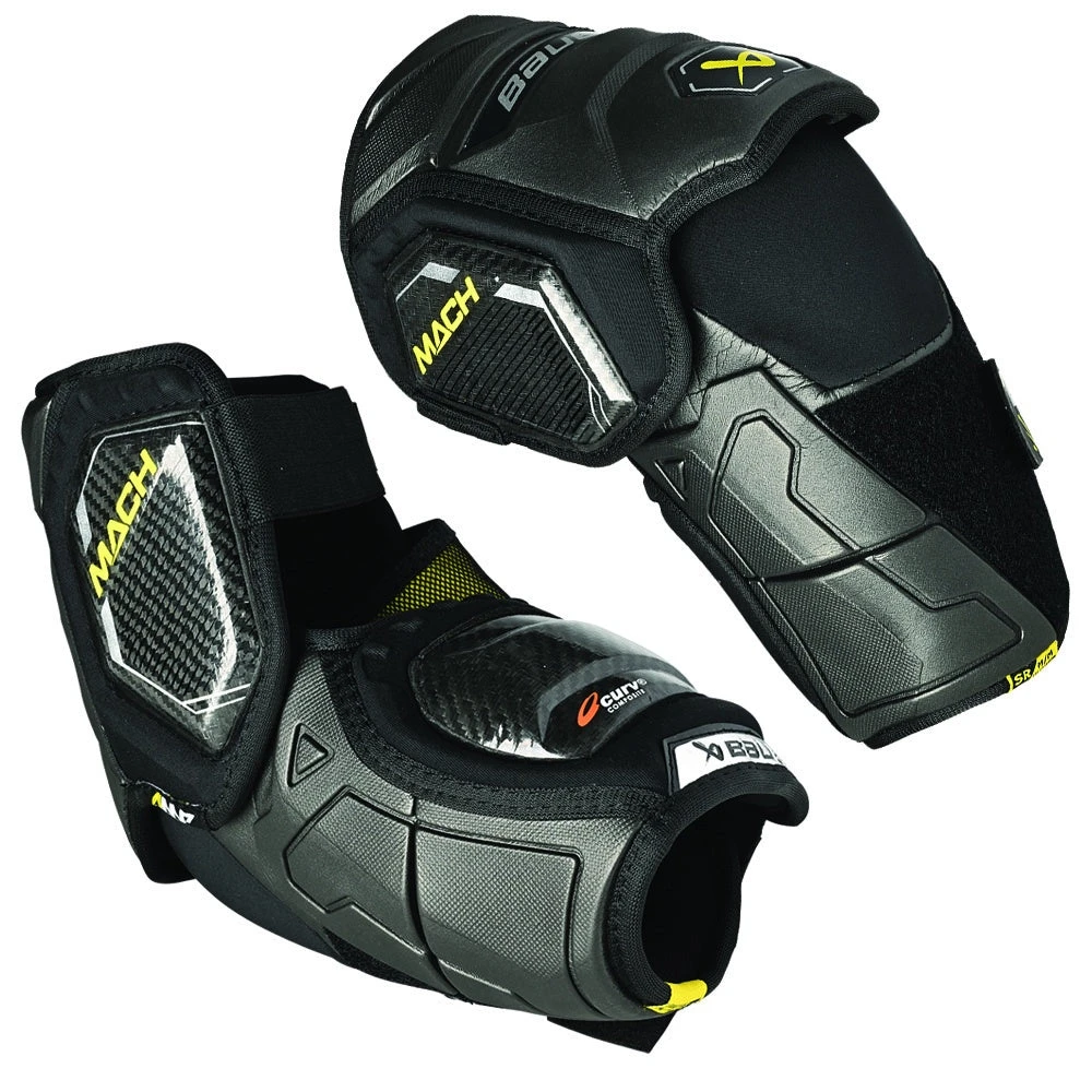 Bauer Supreme Mach Senior Ice Hockey Elbow Pads 1 Bauer Supreme Mach Senior Ice Hockey Elbow Pads