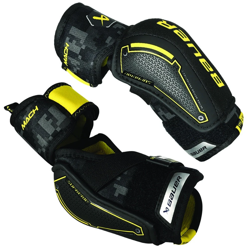 Bauer Supreme Mach Youth Ice Hockey Elbow Pads 1 Bauer Supreme Mach Youth Ice Hockey Elbow Pads
