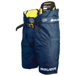 Bauer Supreme Mach Junior Ice Hockey Pants -Hockey Shop MACH JR front NAVY b586dea5 ba0b 4b9c 924e 711f26b42f89