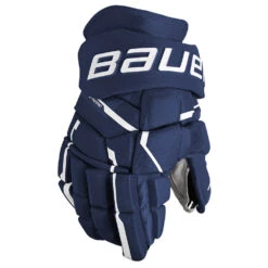 Bauer Supreme Mach Intermediate Ice Hockey Gloves -Hockey Shop MACH SR FRONT NAVY 20e8ce1d 9fe3 403e 9006 38437f2d5c40