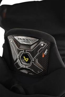 Bauer Supreme Mach Senior Ice Hockey Pants 19 Bauer Supreme Mach Senior Ice Hockey Pants -Hockey Shop MACH SR spine protector detail