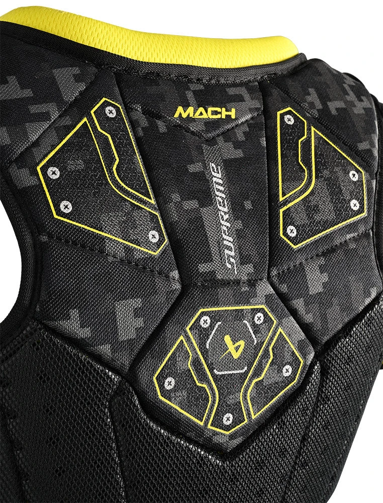 Bauer Supreme Mach Youth Ice Hockey Shoulder Pads 2 Bauer Supreme Mach Youth Ice Hockey Shoulder Pads - Image 2