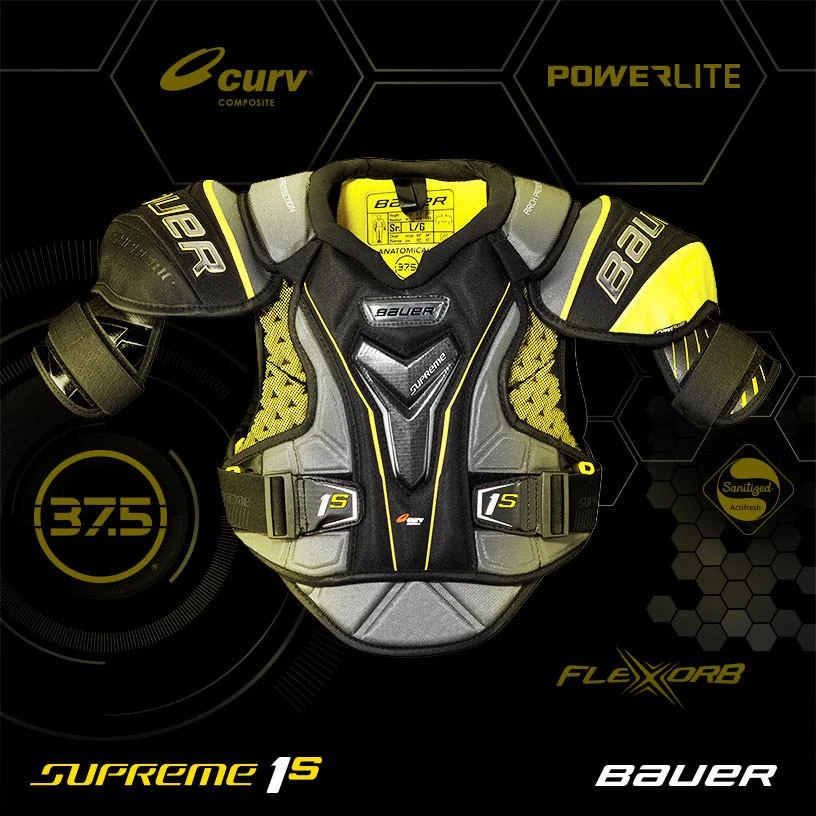 Bauer Supreme 1S Youth Shoulder Pads 2 Bauer Supreme 1S Youth Shoulder Pads - Image 2